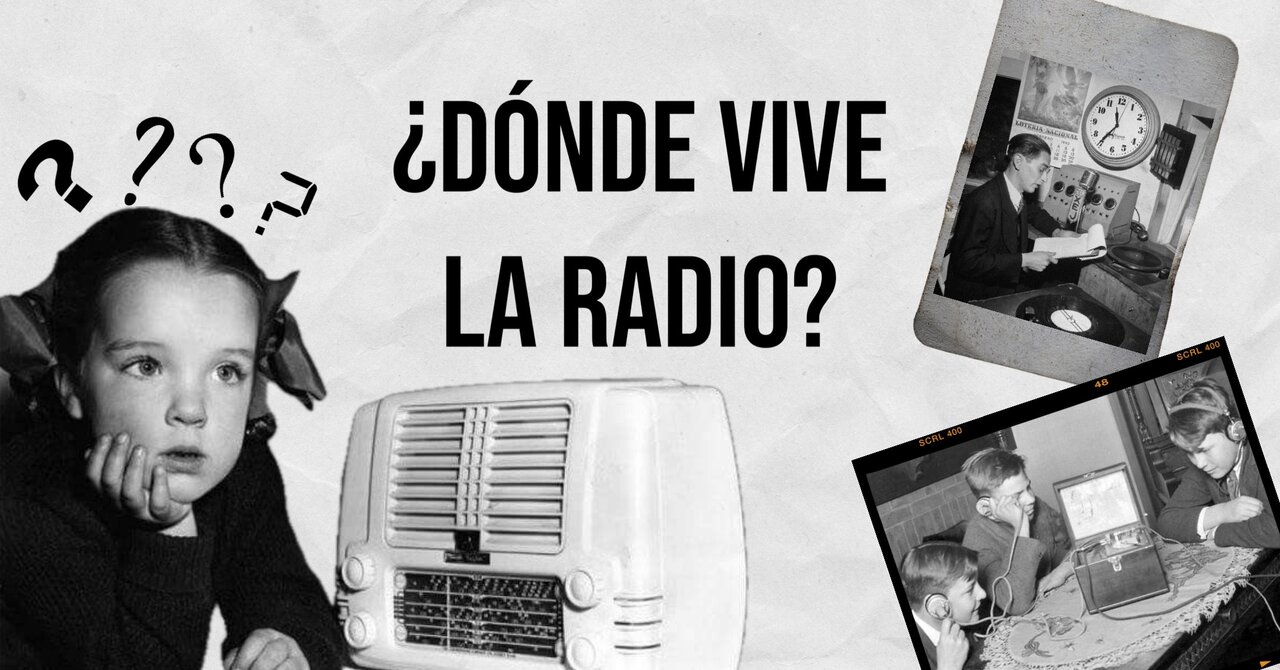 ¿Dónde vive la radio?